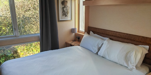 Atlas Expression, master bedroom at Praa Sands