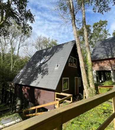 2 & 3 Bedroom A Frame, Outside at Finlake