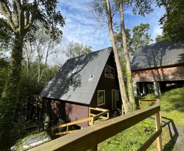 2 & 3 Bedroom A Frame, Outside at Finlake