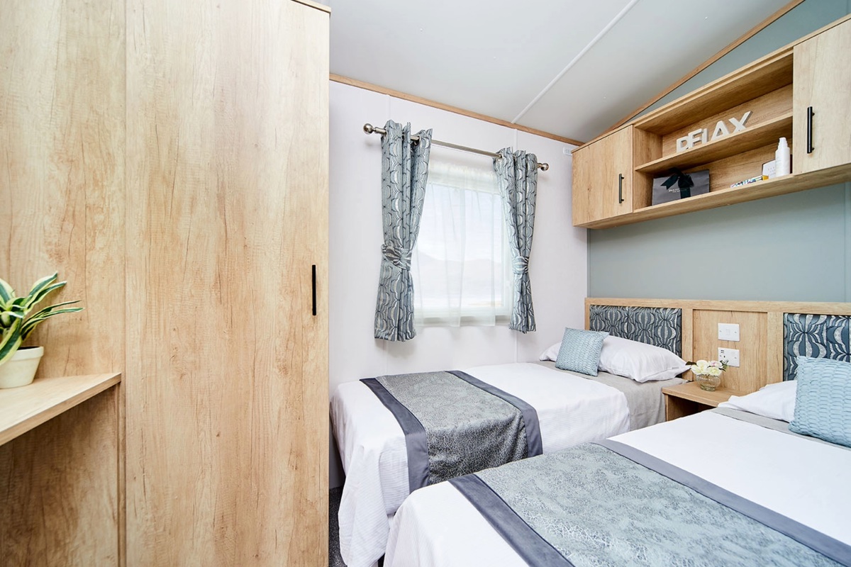 Carnaby Silverdale, twin bedroom at Devon Hills