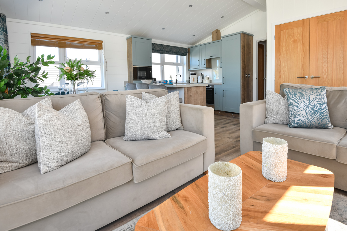 Wessex Dune, coffee table and sofas at The Warren