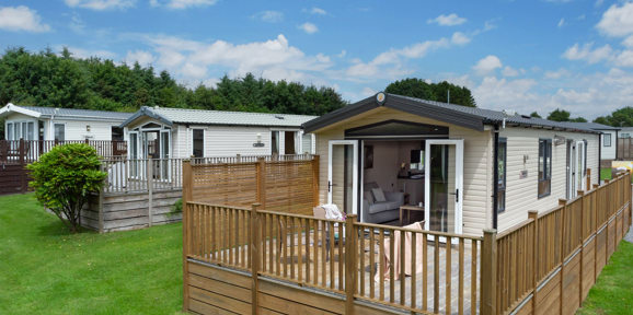 Outside shot of Dartmoor View Lodges