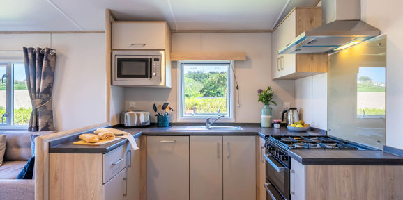Carnaby Ashdale, entire kitchen at Praa Sands