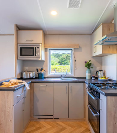 Carnaby Ashdale, entire kitchen at Praa Sands
