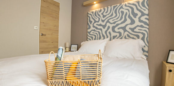 Sunseeker Spirit, master bedroom at Praa Sands