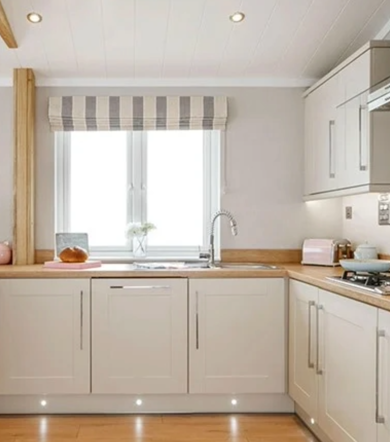 Wessex Contemporary, kitchen at Finlake