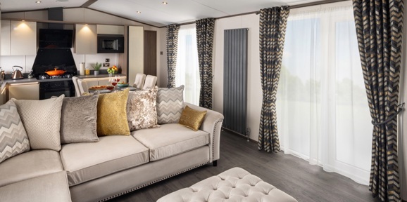 Carnaby Langham, corner sofa at Finlake