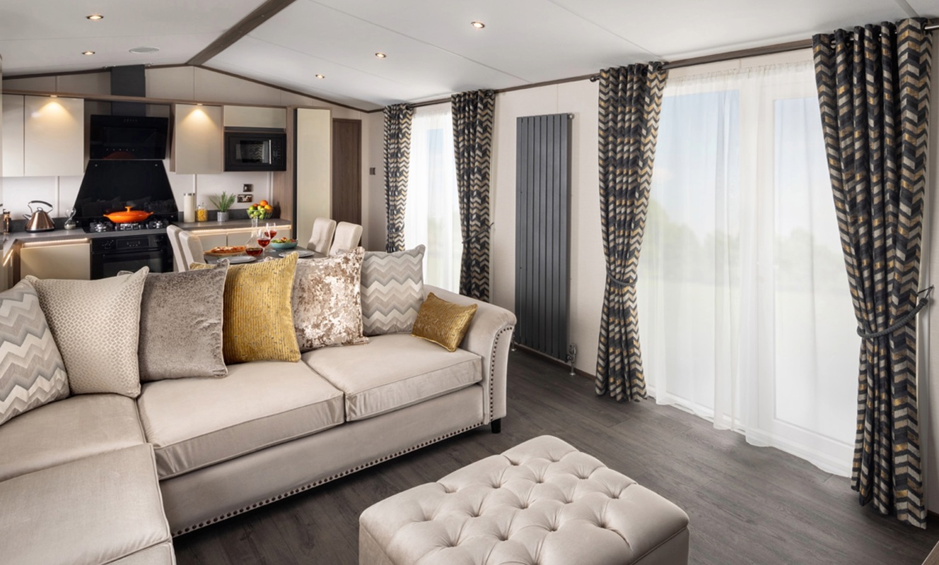 Carnaby Langham, corner sofa at Finlake