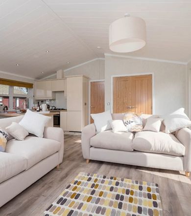 Wessex Classic, sofas in living room at Delamere