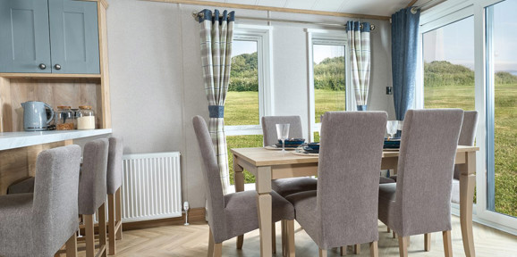 ABI Harrogate, dining table at Finlake