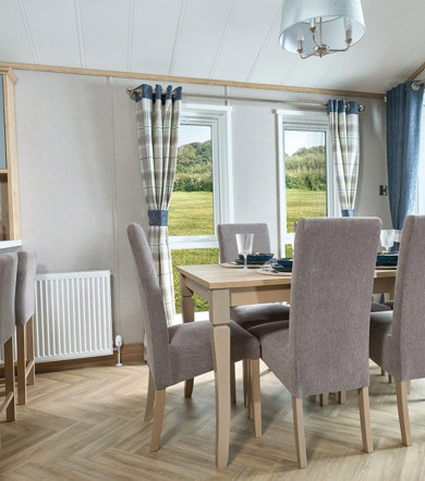 ABI Harrogate, dining table at Finlake