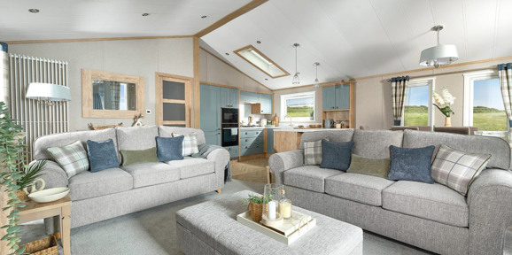 ABI Harrogate, lounge with sofas at Finlake