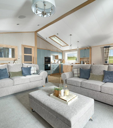 ABI Harrogate, lounge with sofas at Finlake