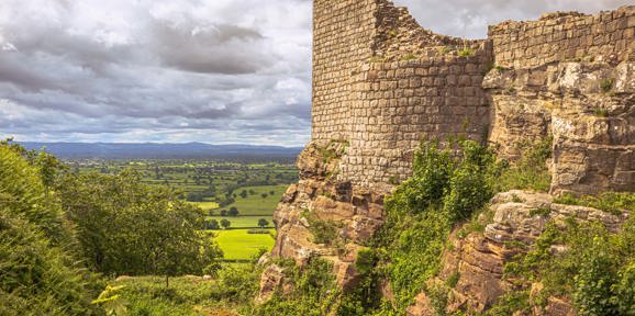 Delamere Local Area Ruins Of Beeston Castle