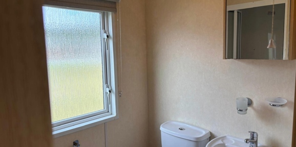 Carnaby Melrose, toliet at Dartmoor View