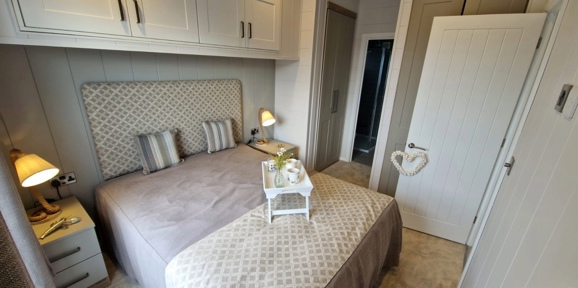 Prestige Oyster Catcher, master bedroom at Talyfan