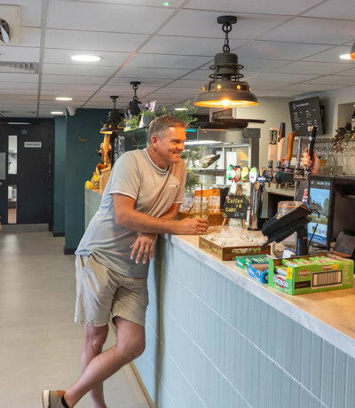 Devon Hills Man At The Hive Bar