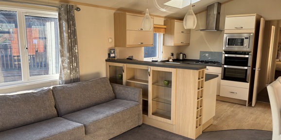 Regal Autograph, living room and kitchen at Finlake