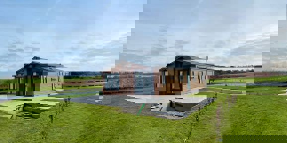 Willerby Pinehurst, exterior at Delamere