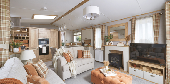 ABI Ambleside. lounge, kitchen and windows at Devon Hills