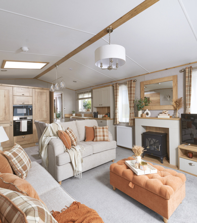 ABI Ambleside. lounge, kitchen and windows at Devon Hills