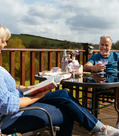 Devon Hills Couple On Decking