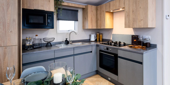 Victoria Silverwood, kitchen at Praa Sands