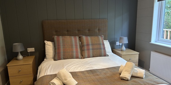 Prestige Foresters, master bedroom at Brokerswood