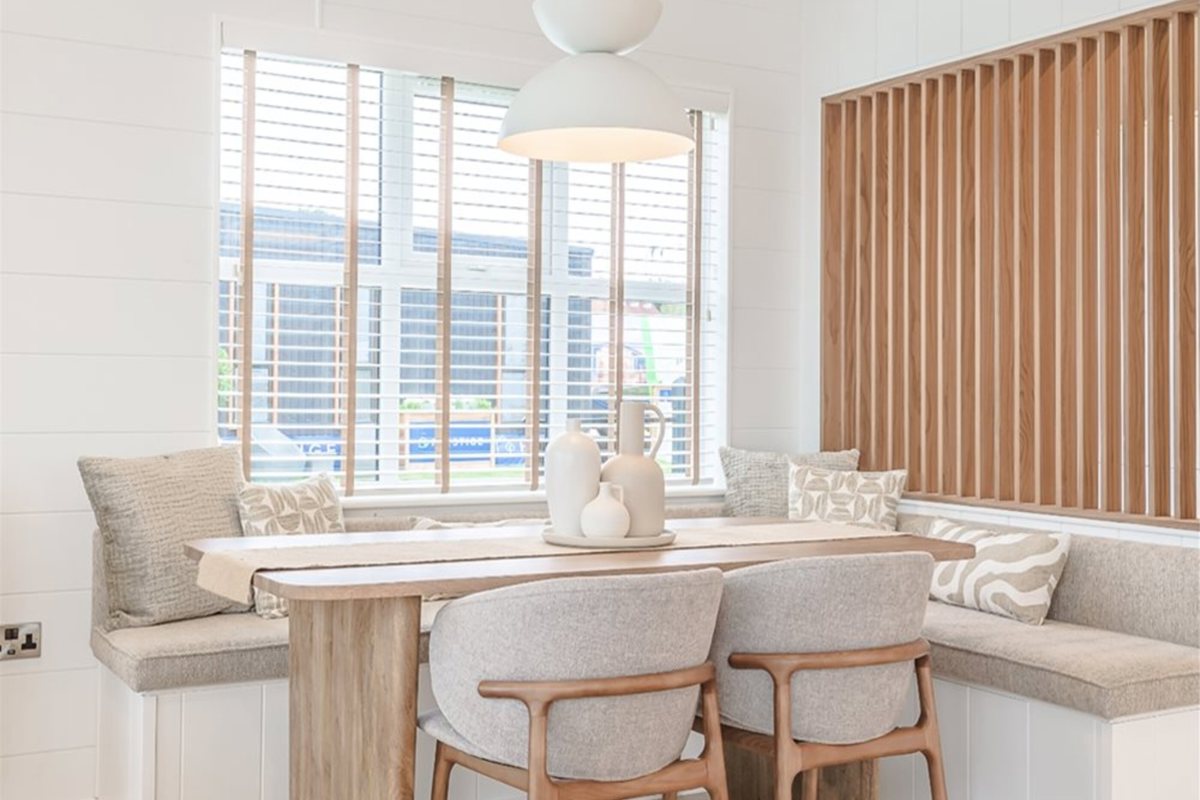 Prestige Aura, dining area at The Warren