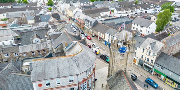 Dartmoor View Local Area Okehampton Town Centre