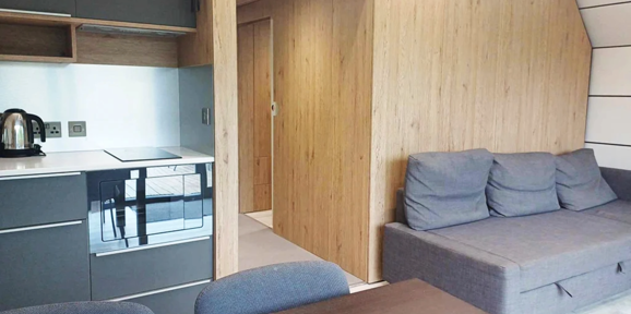 Signature Pod, sofa at Finlake