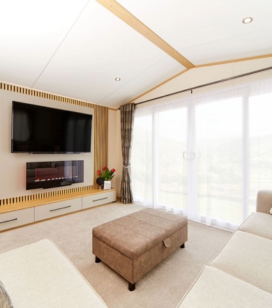 Carnaby Chantry, entertainment unit at Delamere