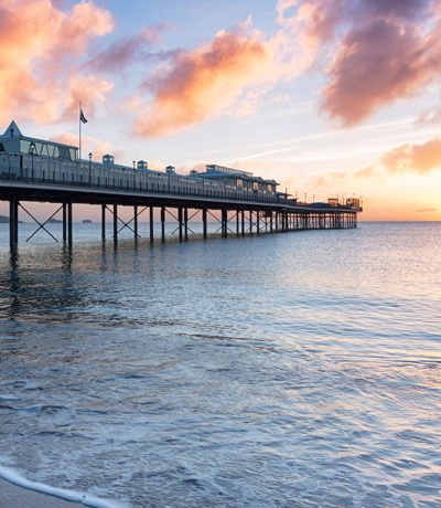 Paignton Pier in Sunrise 