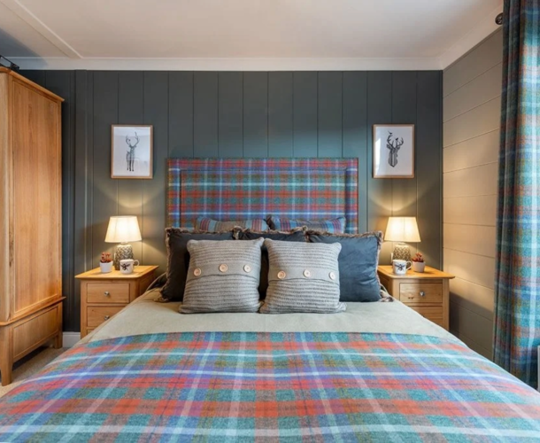 Prestige Foresters, master bedroom at Brokerswood