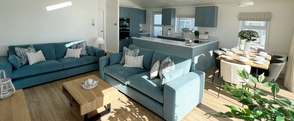 Lissett Utopia living room at The Warren