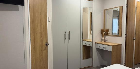 Carnaby Silverdale, master bedroom mirror at Dartmoor View