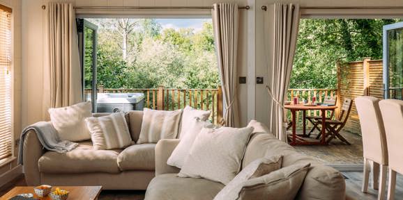 Brokerswood Living And Dining Area With Lake View