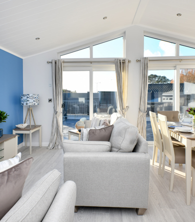 Oakgrove Osprey, living area at The Warren