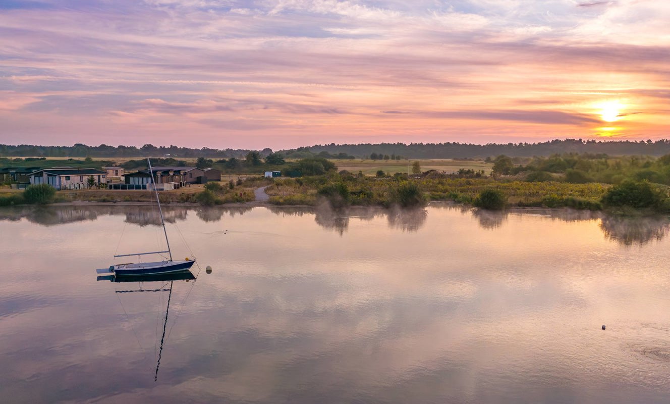 Delamere Sunrise On The Lake