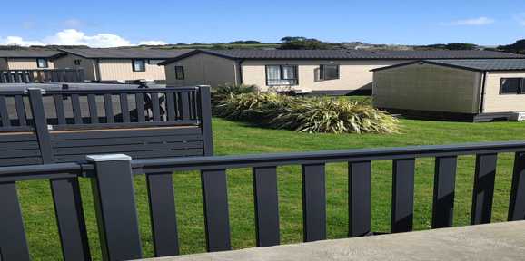 Carnaby Helmsley, view onto units at Praa Sands