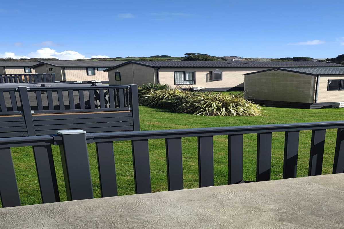 Carnaby Helmsley, view onto units at Praa Sands