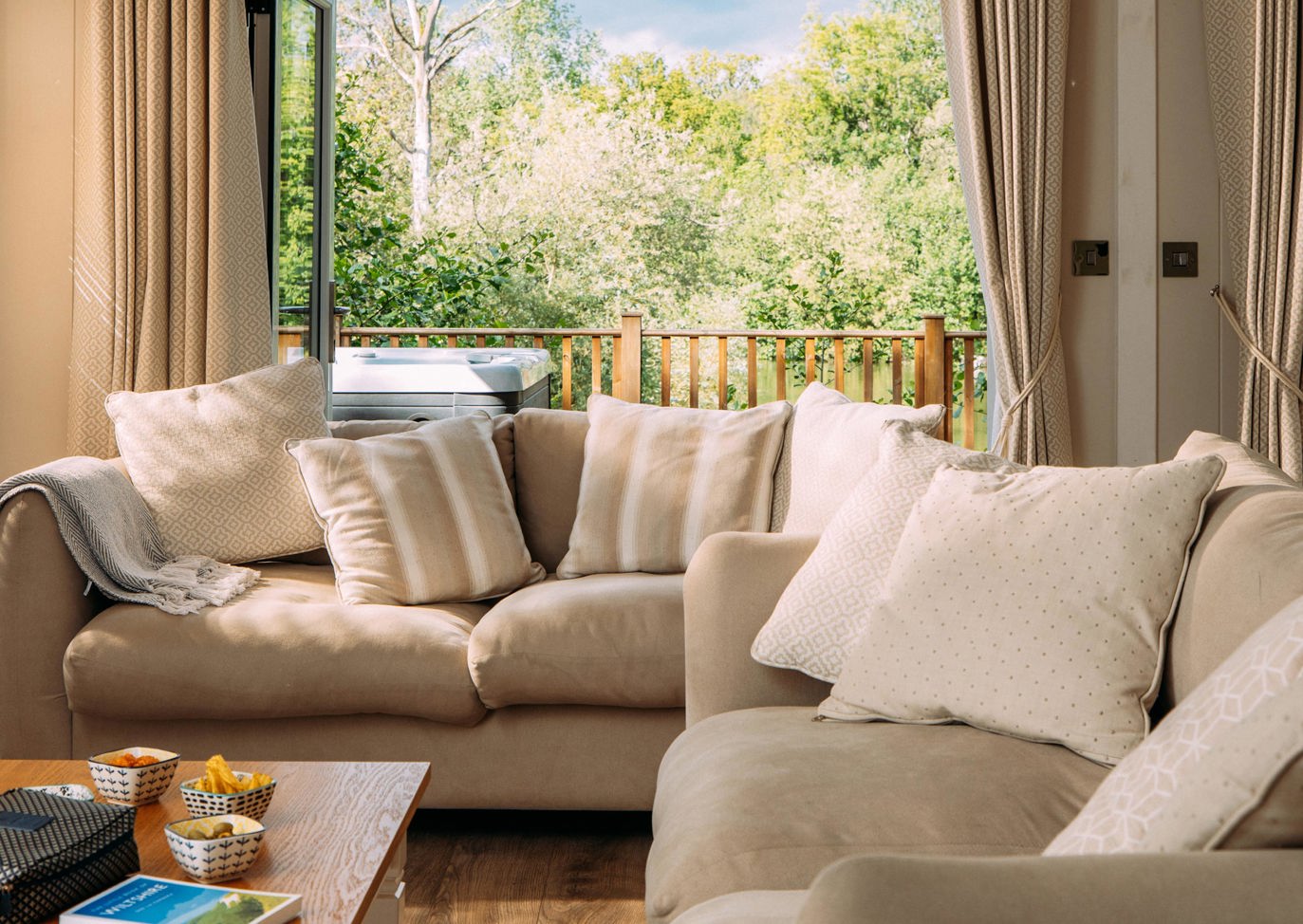 Brokerswood Living Room Out To The View