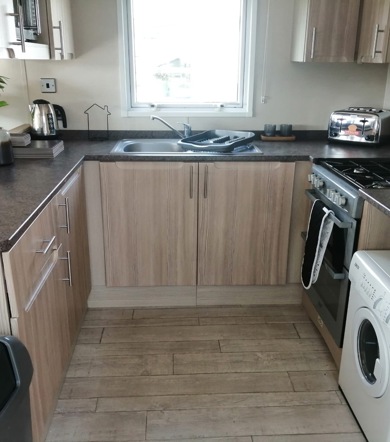 ABI Beachcomber, full kitchen at Praa Sands