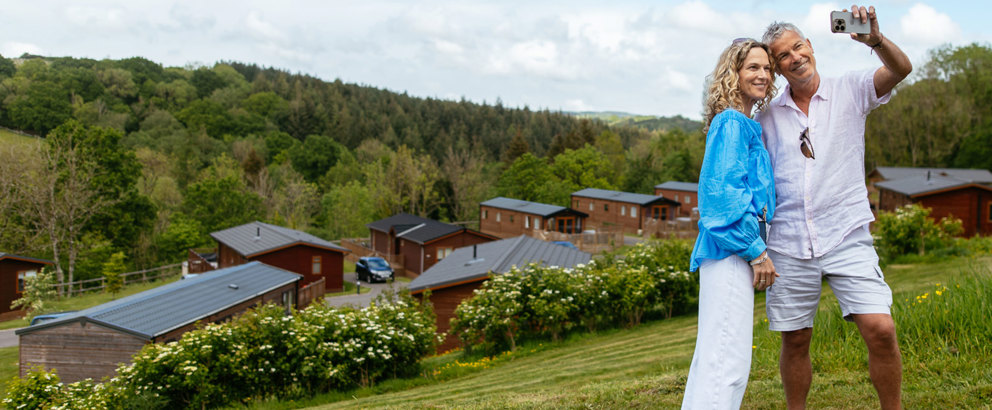 Finlake Couple Taking A Selfie