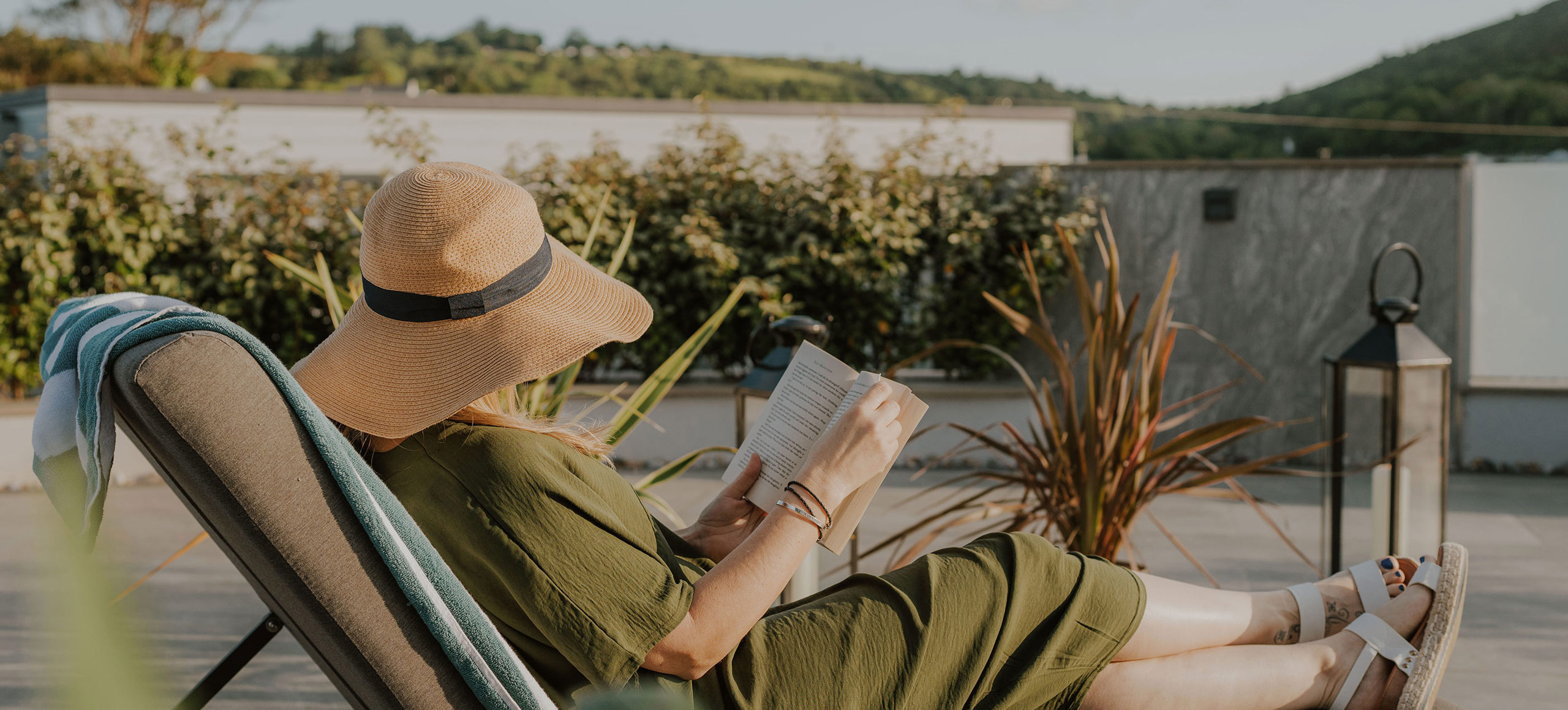 The Warren Lady Chilling In The Sunshine