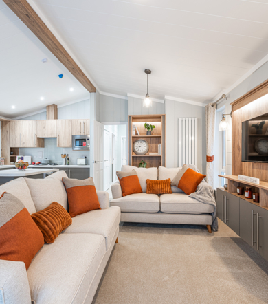Omar Westfield, living room at Talyfan