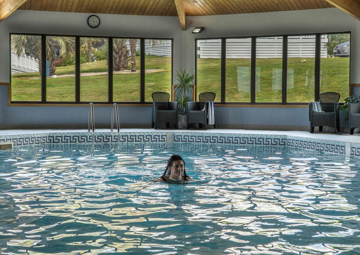 Praa Sands Lady Swimming