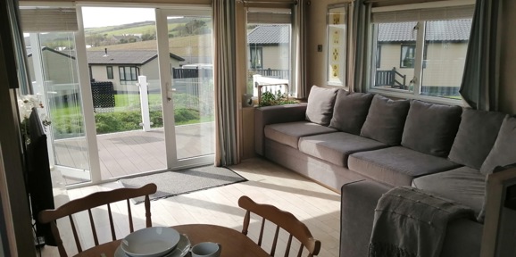 ABI Beachcomber, patio doors at Praa Sands