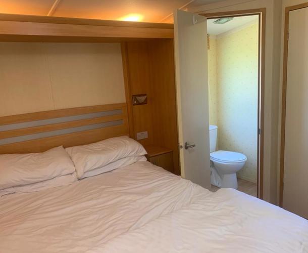 Swift Chamonix, double bed at Dartmoor