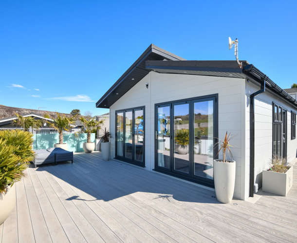 Wessex Dune, exterior front at The Warren